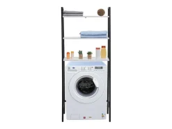 Staande Plank Mcw-K82, Marmer Look Wit