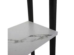 Staande Plank Mcw-K82, Marmer Look Wit