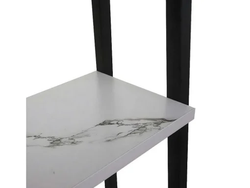 Staande Plank Mcw-K82, Marmer Look Wit