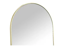 Staande Spiegel Met Boog Van Metaal - L50 X H170 Cm - Goudkleurig - Mailen
