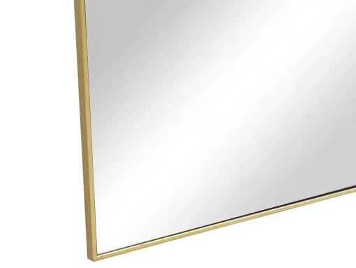 Staande Spiegel Met Boog Van Metaal - L50 X H170 Cm - Goudkleurig - Mailen