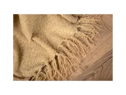 Stanly Plaid 170X130Cm Beige.