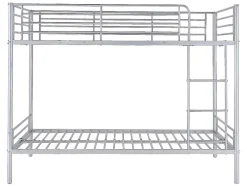 Stapelbed Duotis Ii - 2 X 90 X 190 Cm - Zilver