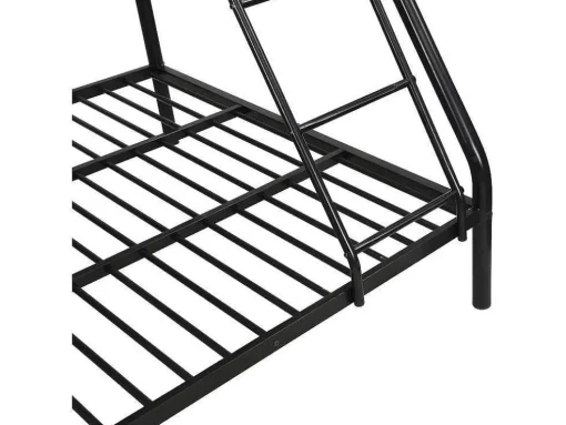 Stapelbed Elevatio Iv - 90 En 140 X 190 Cm - Staal - Zwart