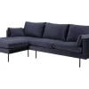 Sunny Bank 2 Personen Met Chaise Longue, Naar Links Gericht Donkerblauw.