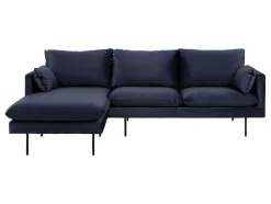 Sunny Bank 2 Personen Met Chaise Longue, Naar Links Gericht Donkerblauw.