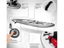 Sup Board Anubis 305 Cm - Zilver - Incl. Accessoires