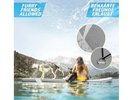 Sup Board Anubis 366 Cm - Zilver - Incl. Accessoires