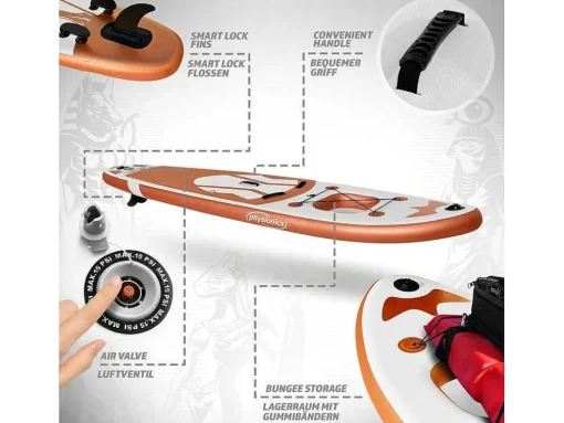Sup Board Bastet 305 Cm - Rose Goud - Incl. Accessoires