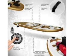 Sup Board Gold Ra 305 Cm - Goud - Incl. Accessoires