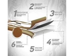 Sup Board Gold Ra 305 Cm - Goud - Incl. Accessoires