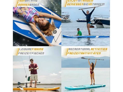 Sup Board Kraken 320 Cm - Oranje - Incl. Accessoires