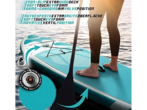 Sup Board Nymphe 305 Cm - Mintgroen - Incl. Accessoires
