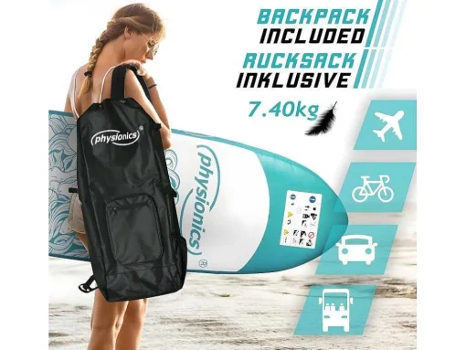 Sup Board Nymphe 305 Cm - Mintgroen - Incl. Accessoires