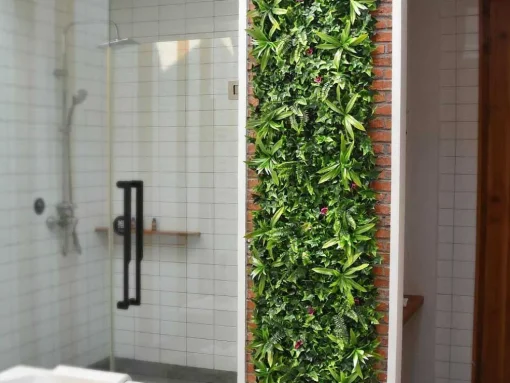 Synthetische Groene Begroeide Muur - Pakket Van 3M - Ikaz