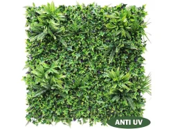 Synthetische Groene Begroeide Muur - Pakket Van 3M - Matcha