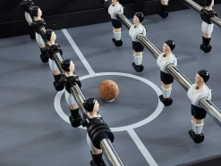 Tafelvoetbal Lionel Van Mdf - L153 X B77,6 X H96 Cm - Zwart