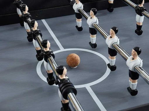 Tafelvoetbal Lionel Van Mdf - L153 X B77,6 X H96 Cm - Zwart