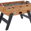 Tafelvoetbal Met Muntautomaat Henry Van Mdf - L153 X B77,6 X H96 Cm - Eikenkleur