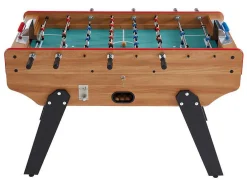 Tafelvoetbal Met Muntautomaat Henry Van Mdf - L153 X B77,6 X H96 Cm - Eikenkleur