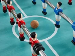Tafelvoetbal Met Muntautomaat Henry Van Mdf - L153 X B77,6 X H96 Cm - Eikenkleur