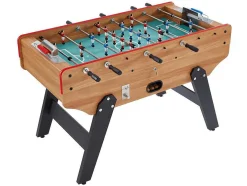 Tafelvoetbal Met Muntautomaat Henry Van Mdf - L153 X B77,6 X H96 Cm - Eikenkleur