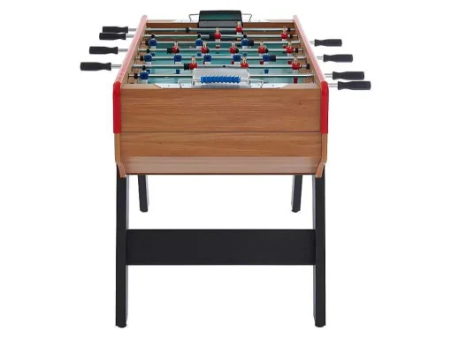 Tafelvoetbal Met Muntautomaat Henry Van Mdf - L153 X B77,6 X H96 Cm - Eikenkleur