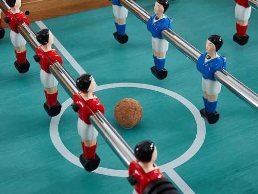 Tafelvoetbal Paulo Van Mdf - L153 X B77,6 X H96 Cm - Eiken