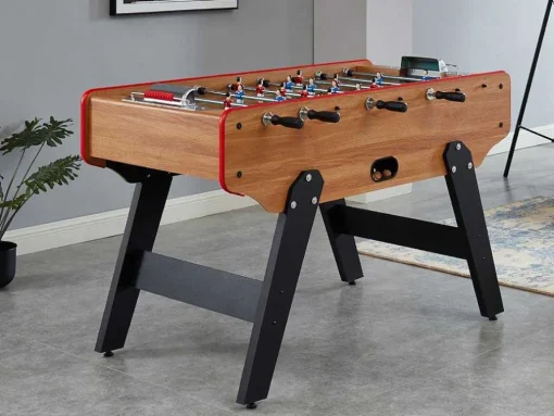 Tafelvoetbal Paulo Van Mdf - L153 X B77,6 X H96 Cm - Eiken