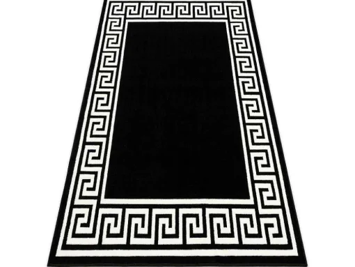 Tapijt Bcf Morad Grek Grieks - Zwart 140X200 Cm