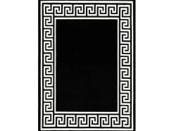 Tapijt Bcf Morad Grek Grieks - Zwart 140X200 Cm