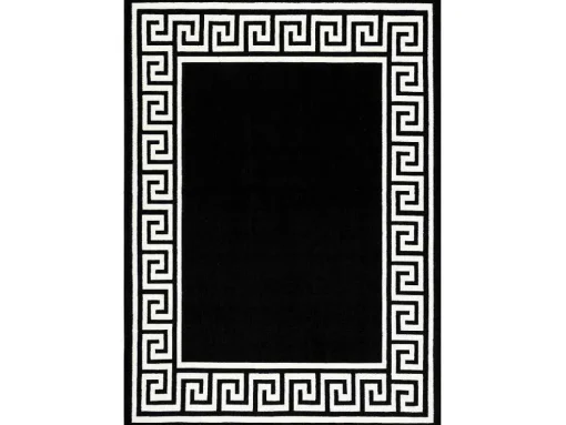 Tapijt Bcf Morad Grek Grieks - Zwart 140X200 Cm