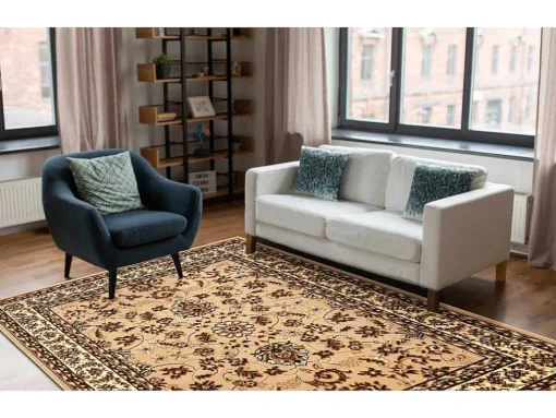 Tapijt Bcf Morad Klasyk Klassiek - Beige 120X170 Cm