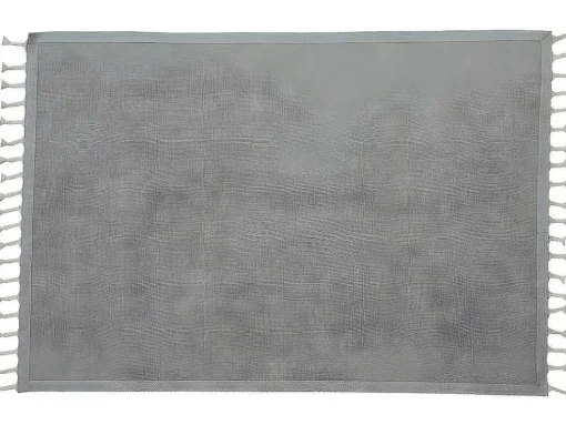 Tapijt Berberstijl Marcus - 100% Wol - 120 X 170 Cm - Beige En Zwart