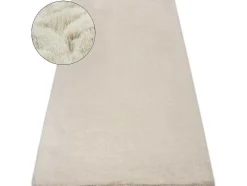 Tapijt Bunny Beige Imitatie Konijnenvacht 140X190 Cm