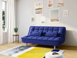 Tapijt Camden - Polyester - 160 X 230 Cm - Mosterdkleur, Marineblauw, Grijs