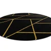 Tapijt Emerald Exclusief 1012 Cirkel - Glamour, Stijlvol Marmer, Geome Cercle 120 Cm