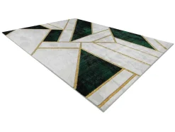 Tapijt Emerald Exclusief 1015 Glamour, Stijlvol Marmer, Geometrisch Fl 120X170 Cm