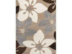 Tapijt Feel 1602/15055 Bloemen , Beige / Grijskleuring 200X290 Cm