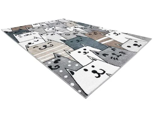 Tapijt Fun Pets Voor Kinderen, Dieren Multi 280X370 Cm