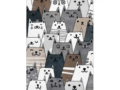 Tapijt Fun Pets Voor Kinderen, Dieren Multi 280X370 Cm