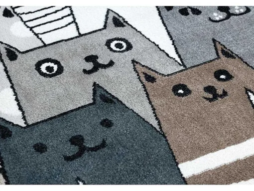 Tapijt Fun Pets Voor Kinderen, Dieren Multi 280X370 Cm