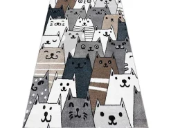 Tapijt Fun Pets Voor Kinderen, Dieren Multi 280X370 Cm