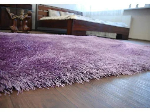 Tapijt Love Shaggy Patroon 93600 Lila 160X230 Cm