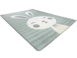 Tapijt Petit Rabbit Konijn , Konijntje Groen 140X190 Cm