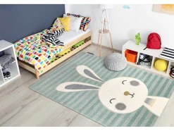 Tapijt Petit Rabbit Konijn , Konijntje Groen 140X190 Cm