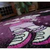 Tapijt Pilly 7818 Dora - Paars/Zwart 160X220 Cm