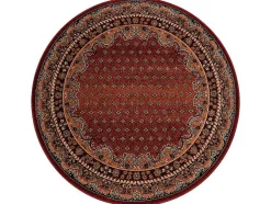 Tapijt Polonia Rond Baron Bordeaux Cercle 200 Cm