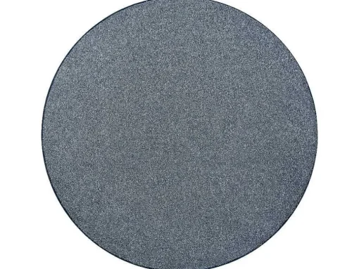 Tapijt Rond Excellence Blauw 897, Glad, Melange Cercle 200 Cm