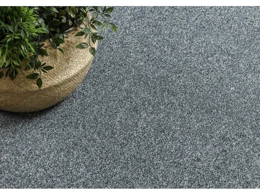 Tapijt Rond Excellence Blauw 897, Glad, Melange Cercle 200 Cm